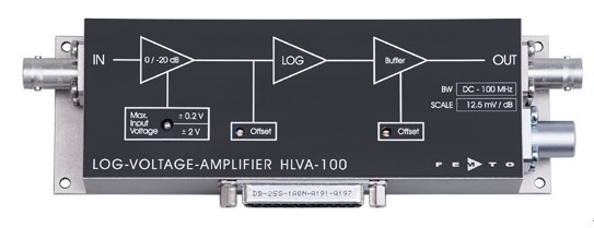 HLVA-100对数的带宽电压放大器