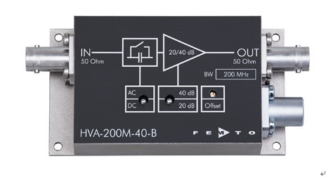 HVA系列带宽电压放大器