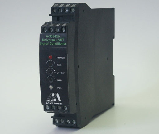 A-308 DIN导轨LVDT信号调节器