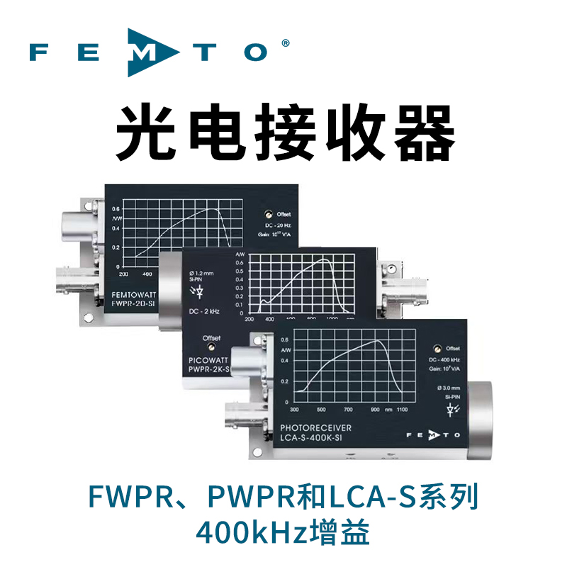 FWPR-20-IN-FST固定增益20Hz光电接收器德国FEMTO