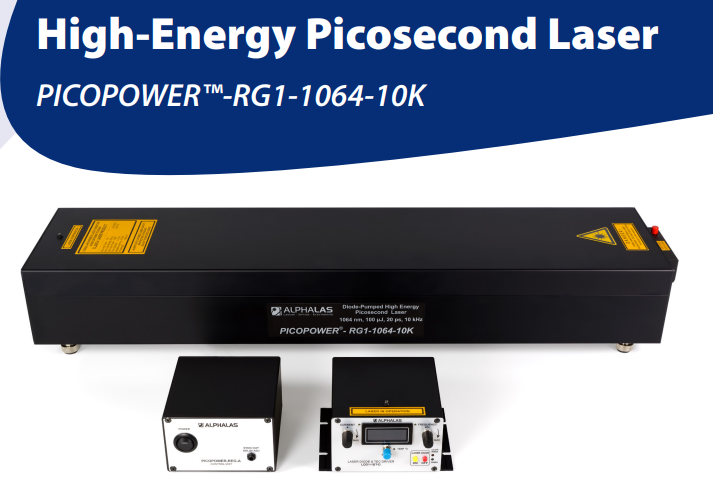 高能皮秒脉冲半导体激光器PICOPOWER-RG1-1064